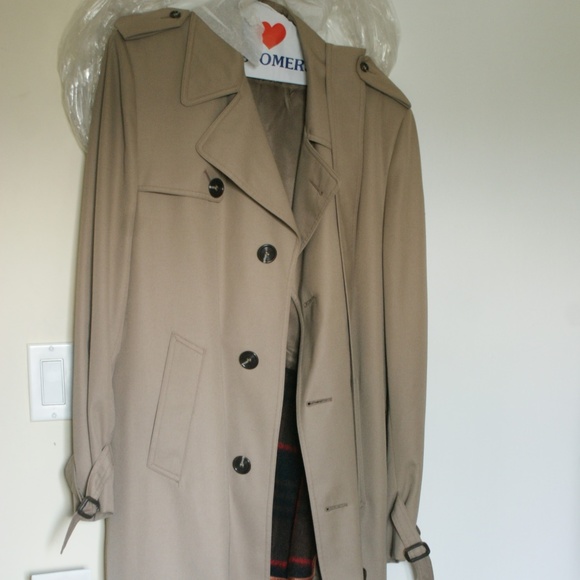 Other - Cumberland Trench Coat with Belt and Wool Vest